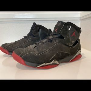 Nike Air Jordan True Flight Red and Black Size 10 Mens Shoes